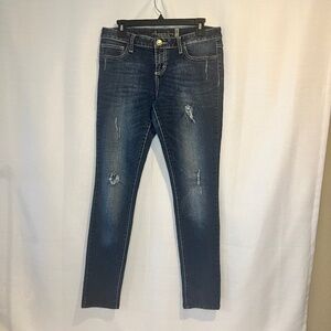 AMERICAN RAG CIE 1984 JUNIORS SUPER SKINNY DISTRESSED GRUNGE JEANS SIZE 11R